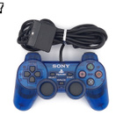 Aito Sony PS2 DualShock 2 -ohjain | Ocean Blue - pikkukuva 2