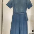 Jeans vintage mekko 1970-luku, koko 34-36 - pikkukuva 3