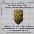 Vapaussodan merkki ja vihko. Merkin halkaisija - 24 mm. - pikkukuva 3