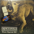 CAPRICORNUS - ALONE AGAINST ALL - GER -23 EX+/M- LP + POSTER - pikkukuva 1