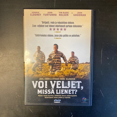 Voi veljet, missä lienet? DVD