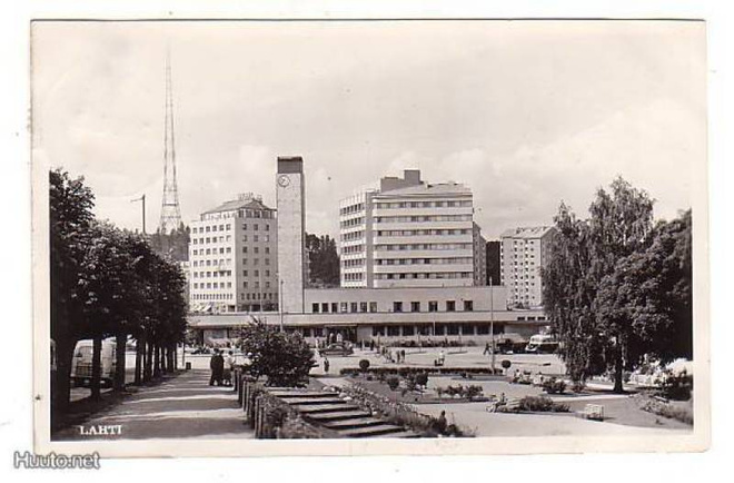 LAHTI: Linja-autoasema, radiomasto ym (mv)