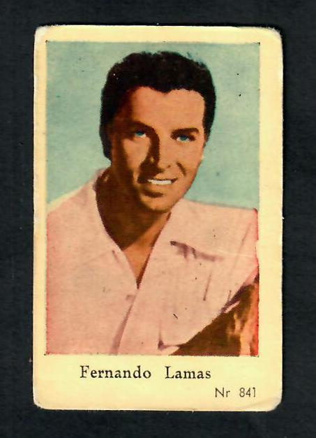 Keräilykuva - Fernando Lamas Nr 841
