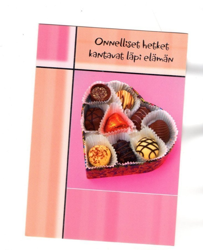 SUKLAAKONVEHDIT...°°ONNELLISET HETKET...°° -KORTTI