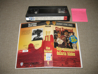 Vain Muutaman Dollarin Tähden-VHS (Warner Home Video, 1965)