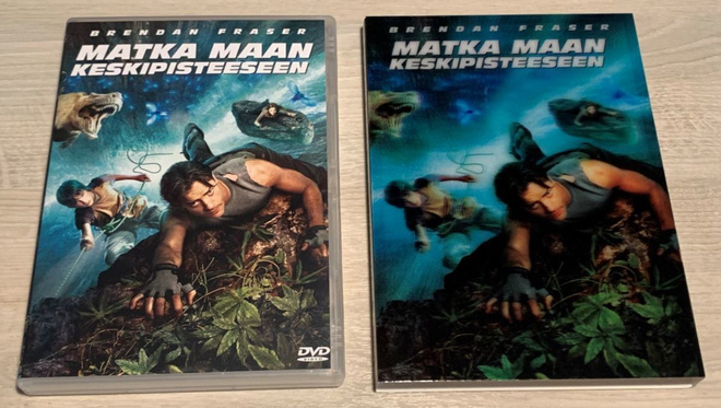 Matka maan keskipisteeseen (2DVD) 2D- ja 3D-versio