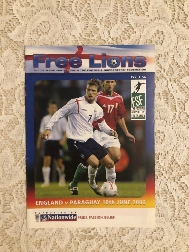 Free Lions #56: England -Paraguay. MM-kisat 2006.