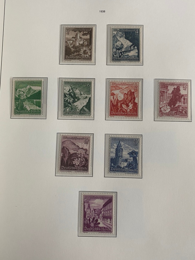 SAKSA REICH 1938 TALVIAPU SARJA**