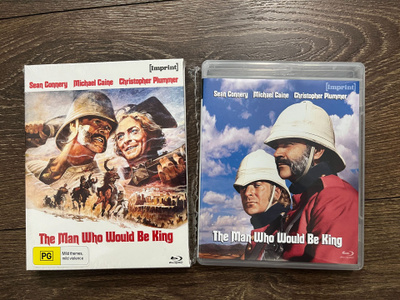 The Man Who Would Be King (1975) - Imprint Blu-ray