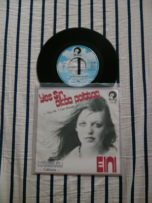 Eini – Yes Sir, Alkaa Polttaa 7" ps orig 1978 Disco mint