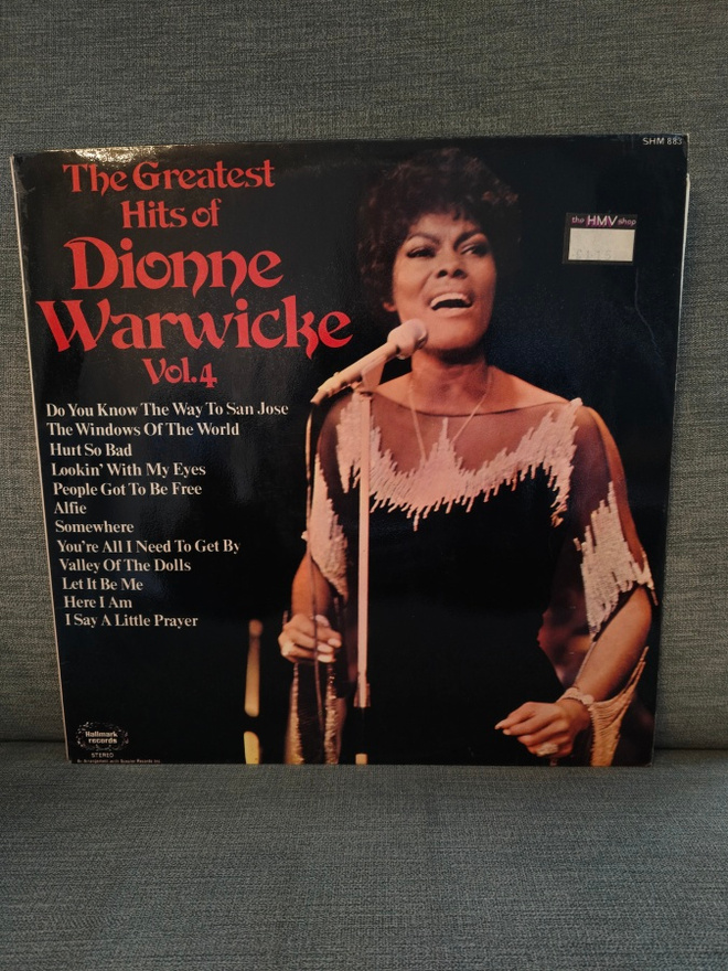 LP Dionne Warwicke: The greatest hits vol.4
