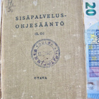 Sisäpalvelus Ohjesääntö 1937 Paljon Leimoja Ilmatorjunta - pikkukuva 1