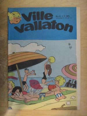 VILLE VALLATON 1975 13 (+julisteliite 2/3)