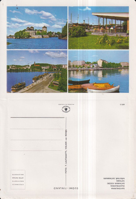 Savonlinna, Kirjekortti Kuvataide 665/4 , e110