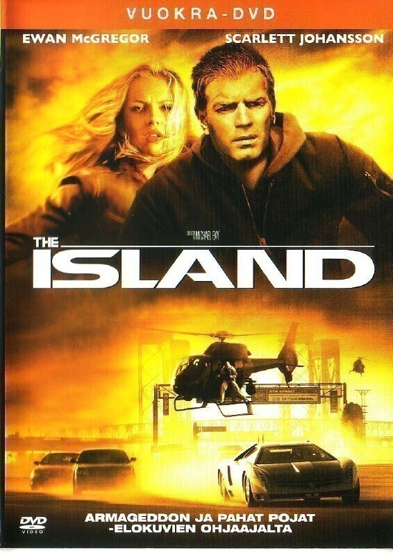 dvd, The Island (Ewan McGregor, Scarlett Johansson) [toimint