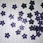 Violetti kukka koriste 10 kpl - pikkukuva 2