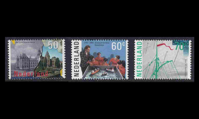 Alankomaat 1276-8 ** Amsterdam vuosipäiviä merenkulku (198