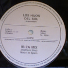 LOS HIJOS DEL SOL :: IBIZA MIX (N.UNO) :: VINYYLI MAXI 12" - pikkukuva 3