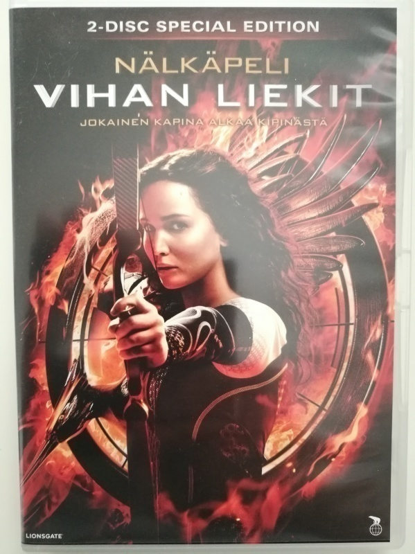 Nälkäpeli, Vihanliekit, 2- levyn painos! - DVD