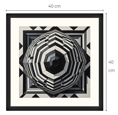 Uusi uniikki abstrakti art print taulu 40 cm x 40 cm