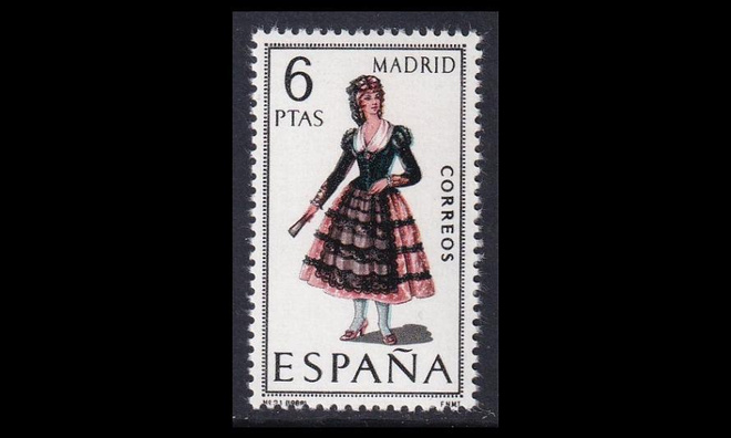 Espanja 1821 ** Kansanpukuja Madrid (1969)