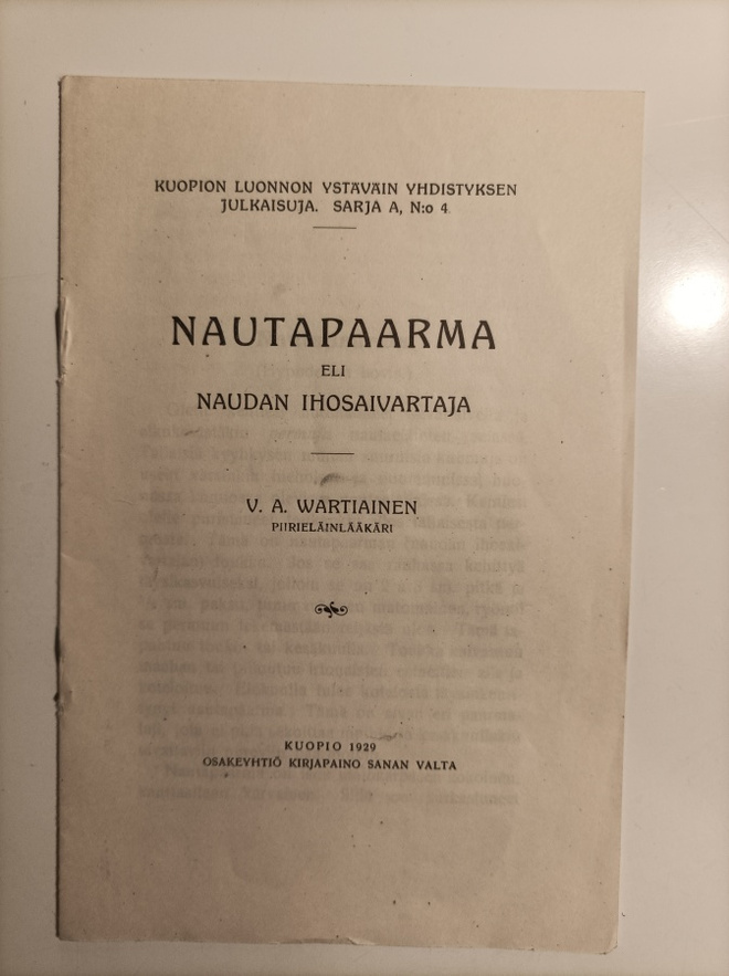 Nautapaarma eli naudan ihosaivartaja