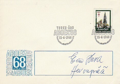 ERIKOISLEIMA , ABOEX 68, 15.4.1968