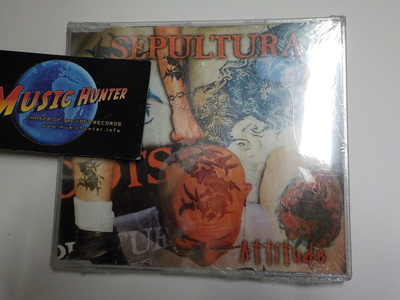 SEPULTURA - ATTITUDE CDS uusi "ss" KORKKAMATON MUOVEISSAAN !