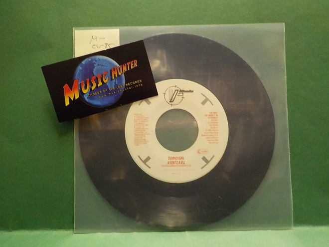 DURAN DURAN - A VIEW TO A KILL M- EU -85 PRESS 7" SINGLE
