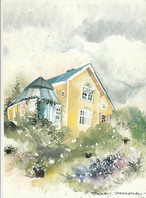 MINNA IMMONEN 4001 KELTAINEN TALO
