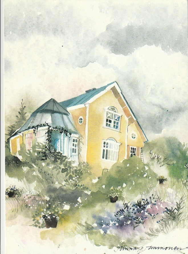 MINNA IMMONEN 4001 KELTAINEN TALO
