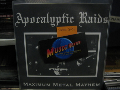 APOCALYPTIC RAIDS - MAXIMUM METAL MAYHEM 7" UUSI