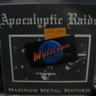 APOCALYPTIC RAIDS - MAXIMUM METAL MAYHEM 7" UUSI - pikkukuva 1