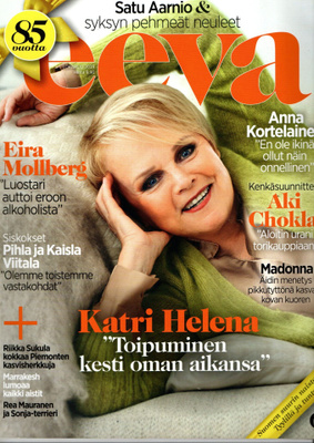 Eeva n:o 10 2019 Katri Helena. Madonna. Anna. Viitalat. Eira