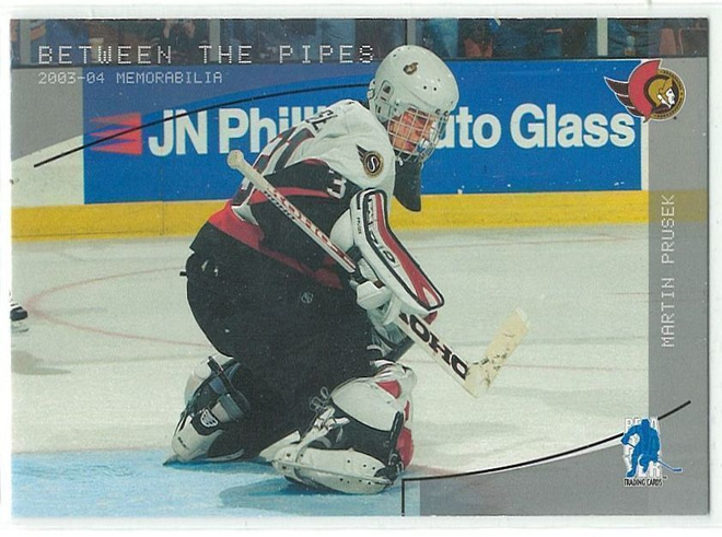 03-04 ITG Be A Player Memorabilia #139 Martin Prusek