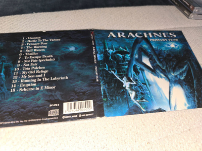 ARACHNES – PRIMARY FEAR (CD, 2003, SCARLET RECORDS) – UUSI /