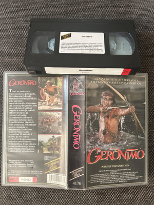 Geronimo 1993 FutureFilm VHS FI