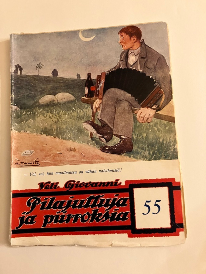 Veli Giovanni : Pilajuttuja ja piirroksia 55