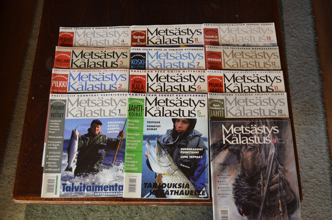 Metsästys ja Kalastus täysi vuosikerta 2001