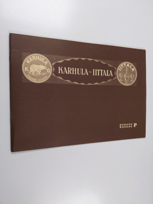 Karhula-Iittala : kuvasto painetuista talouslaseista