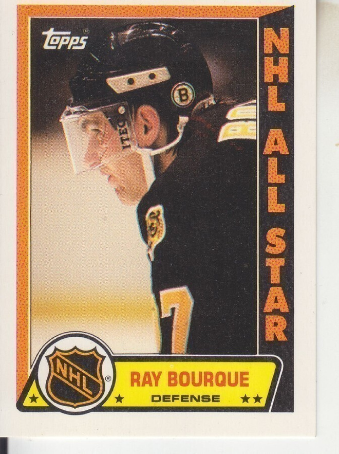 Ray Bourque Topps 90-91 Topps