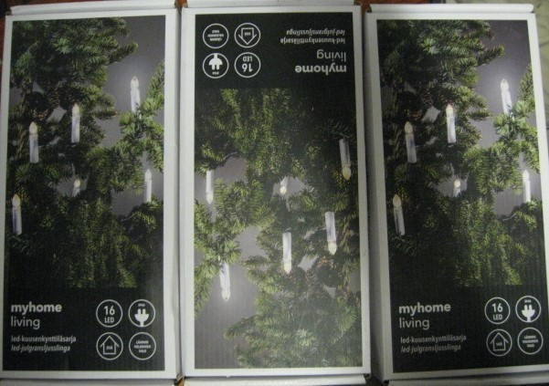 MYHOME LIVING LED-KUUSENKYNTTILÄSARJA
