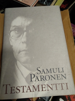 Samuli Paronen: Testamentti
