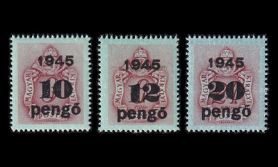 Unkari P_160-2 ** Porto vaakuna pp (1945)