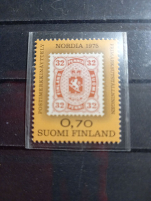 LaPe 762 NORDIA näyttelymerkki 70p 1975 **