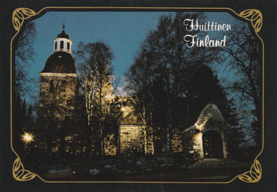 KIRKKOKORTTI - HUITTISTEN KIRKKO - 2