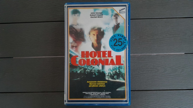 VHS: Hotel Colonial, FIx Showtime (Robert Duvall 1987)
