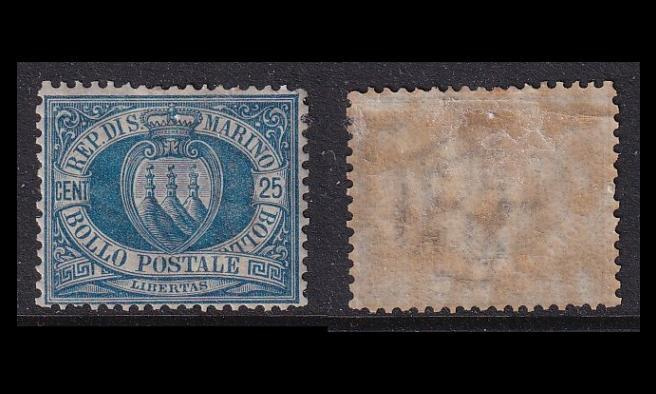San Marino 30 * Vaakuna 25 C (1894)