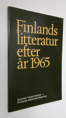 Kai Laitinen : Finlands litteratur efter år 1965