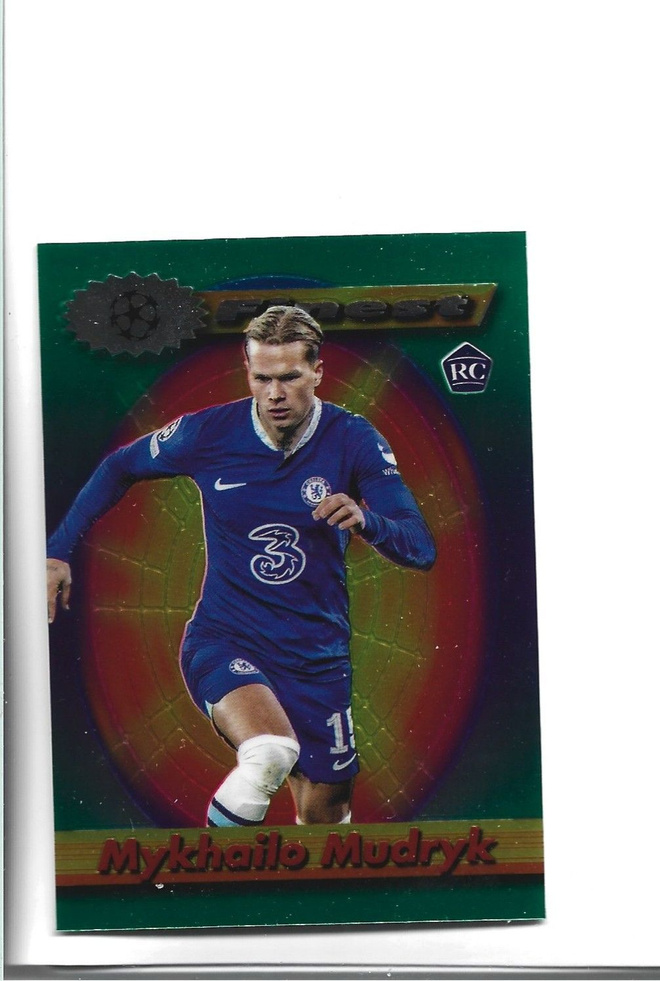 MYKHAILO MUDRYK - RC - CHELSEA - 2022 TOPPS FINEST #15 FUTIS